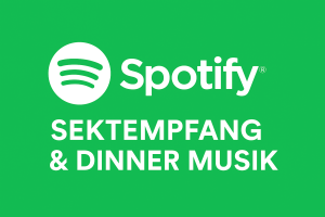 Lieder für Sektempfang und Abendessen auf einer Hochzeit