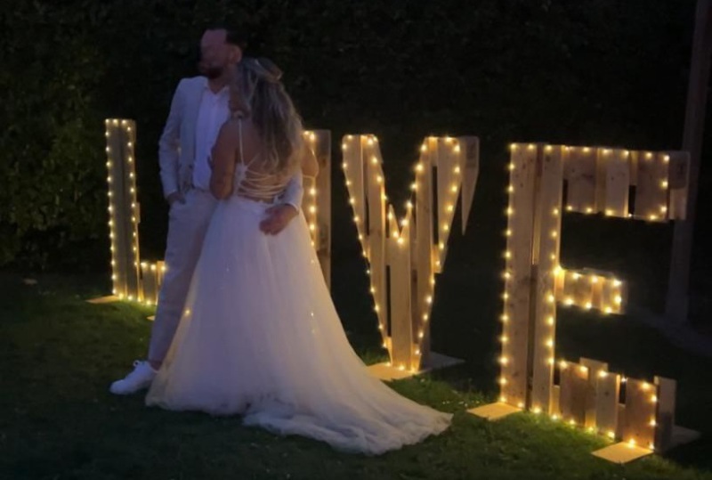 Love Buchstaben Paletten